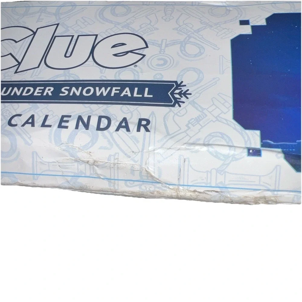 Clue Advent Calendar: Secrets Under Snowfall | 24 Days | Family Mystery Games‎